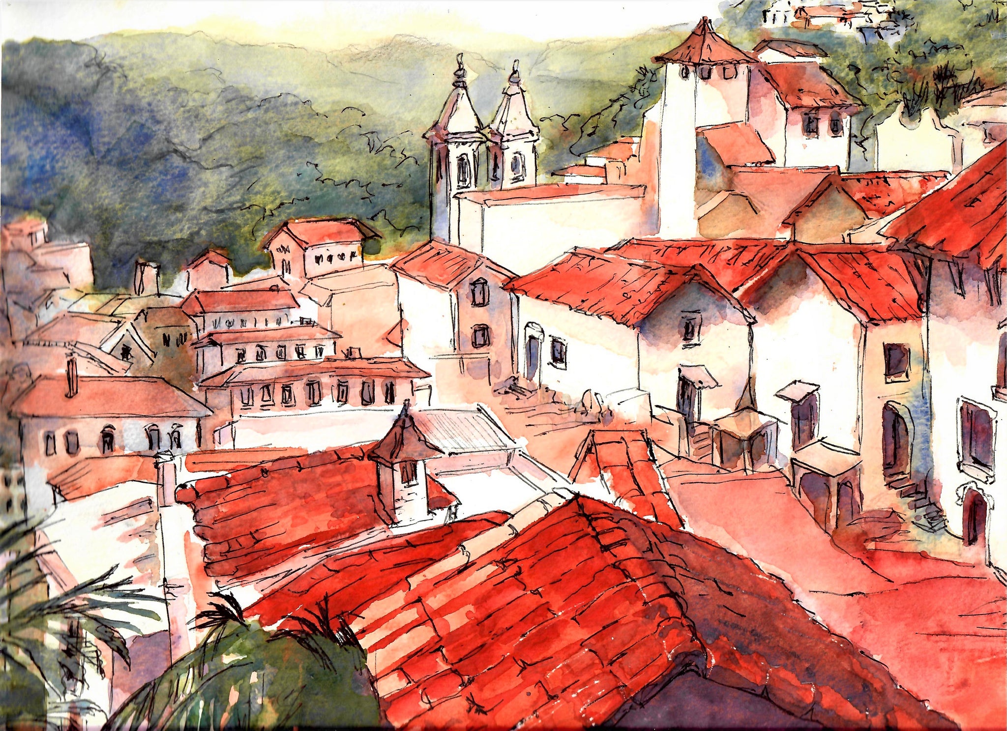 Cities - Little Spanish Town In The Mountains