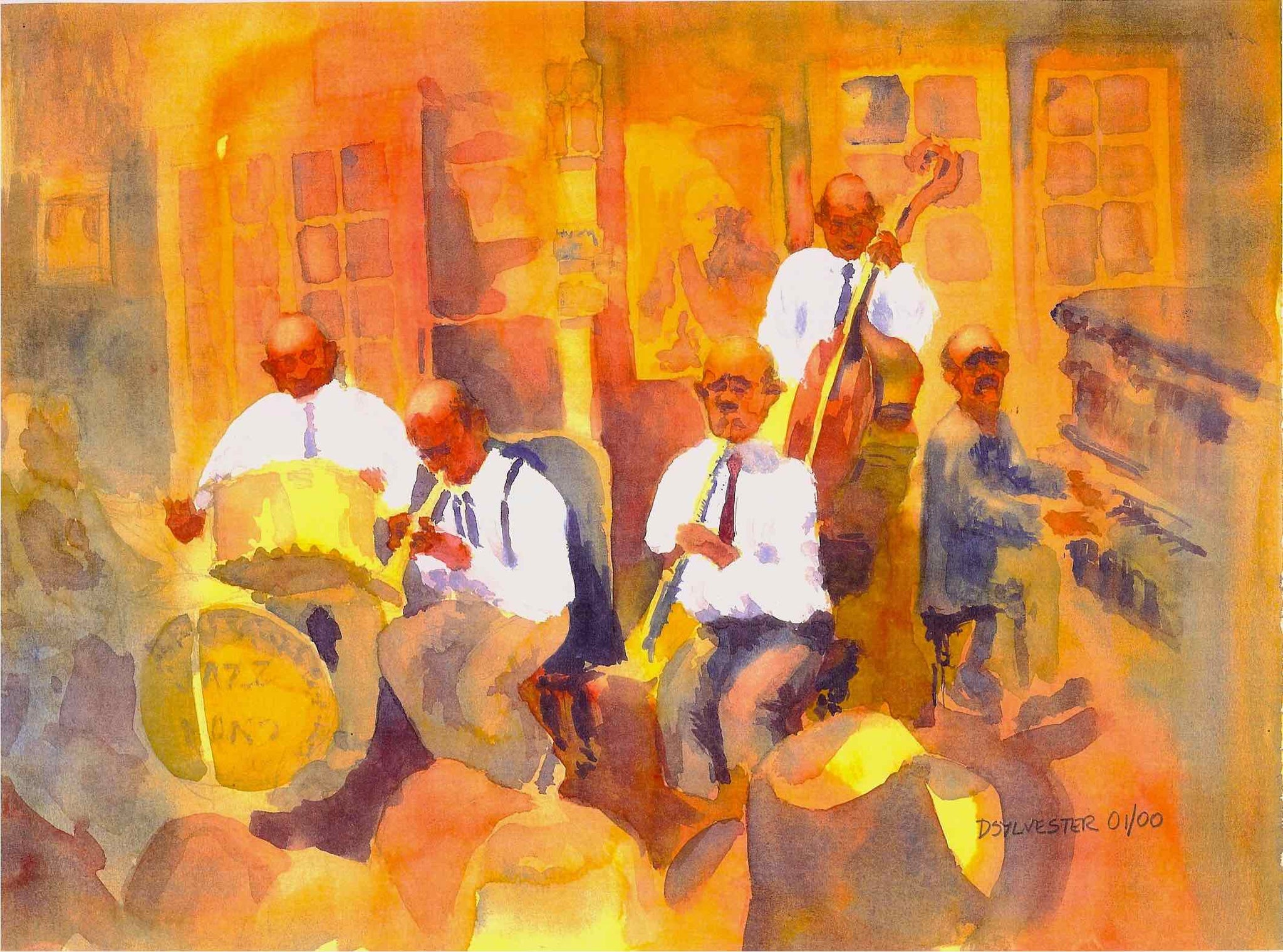 NEW ORLEANS - JAZZ BAND IN PRESERVATION HALL