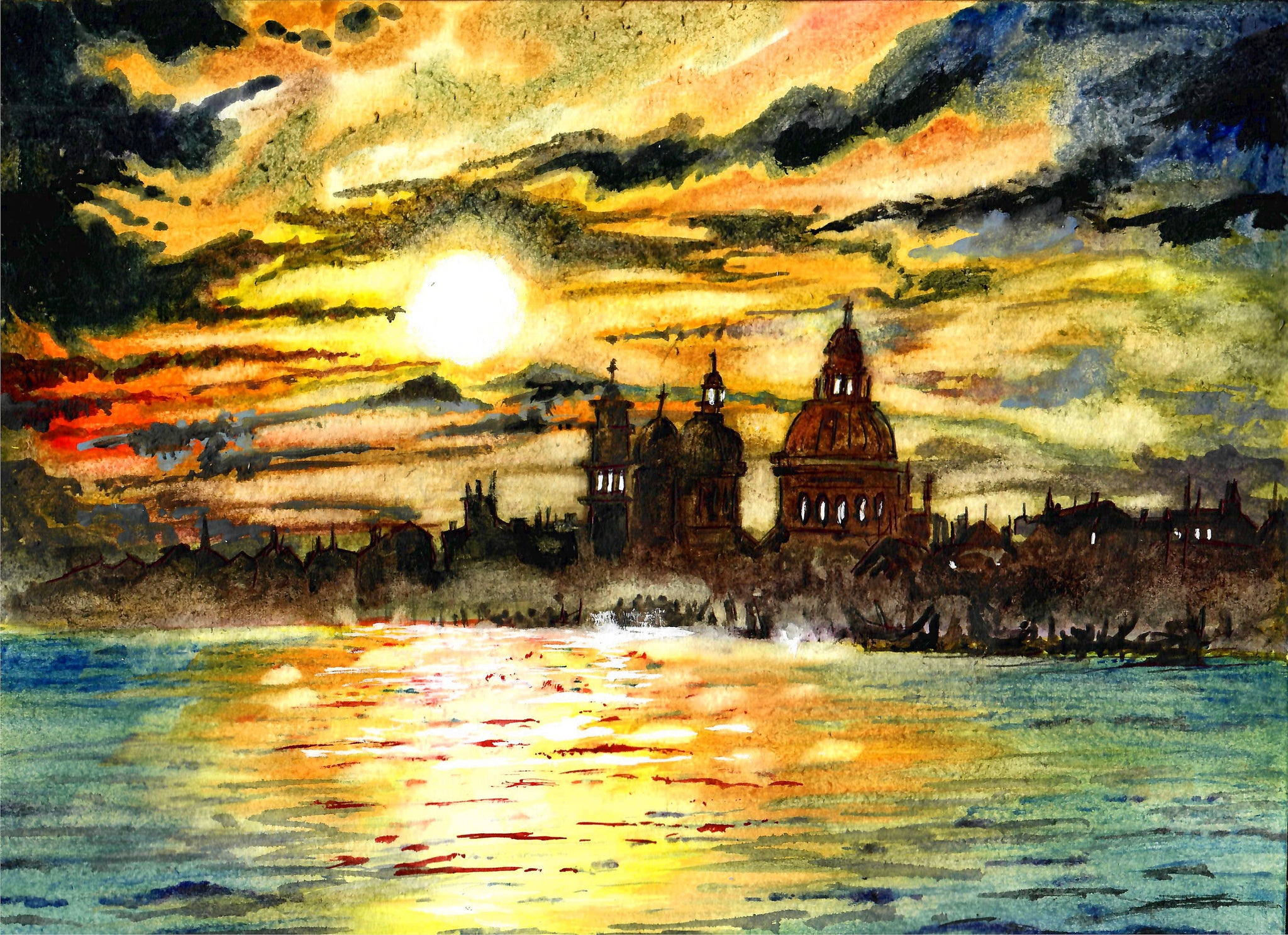 CITIES - Venice At Sunset, Venice Skyline, Beautiful Venice, Venetian Skyline