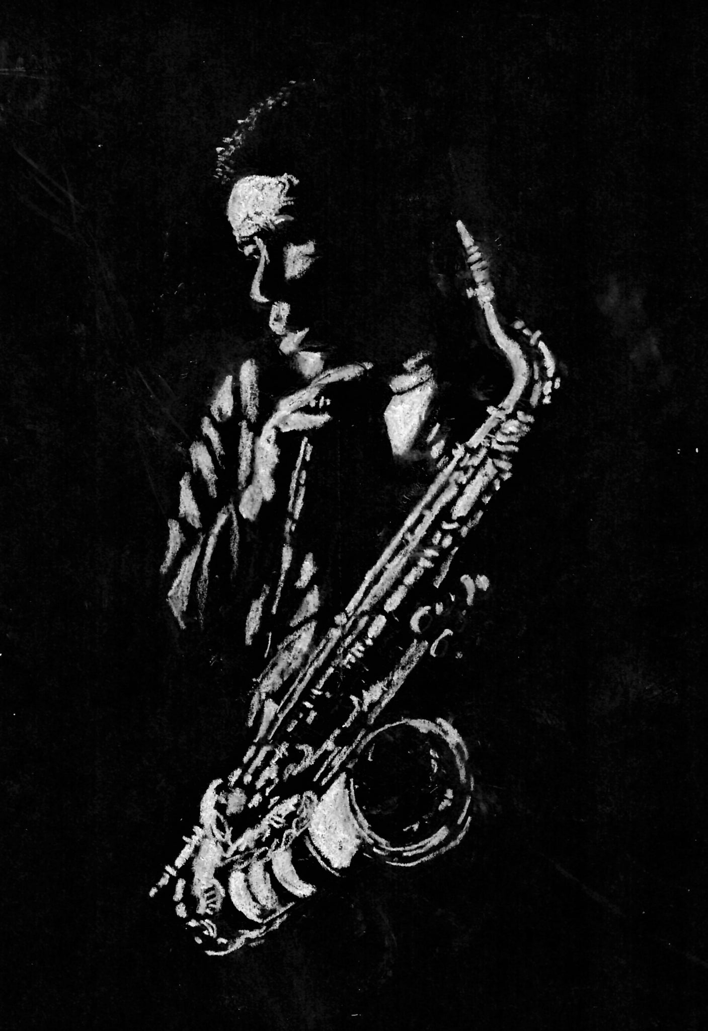 Musician - Young Saxophone Player, New Orleans Jazz Musician