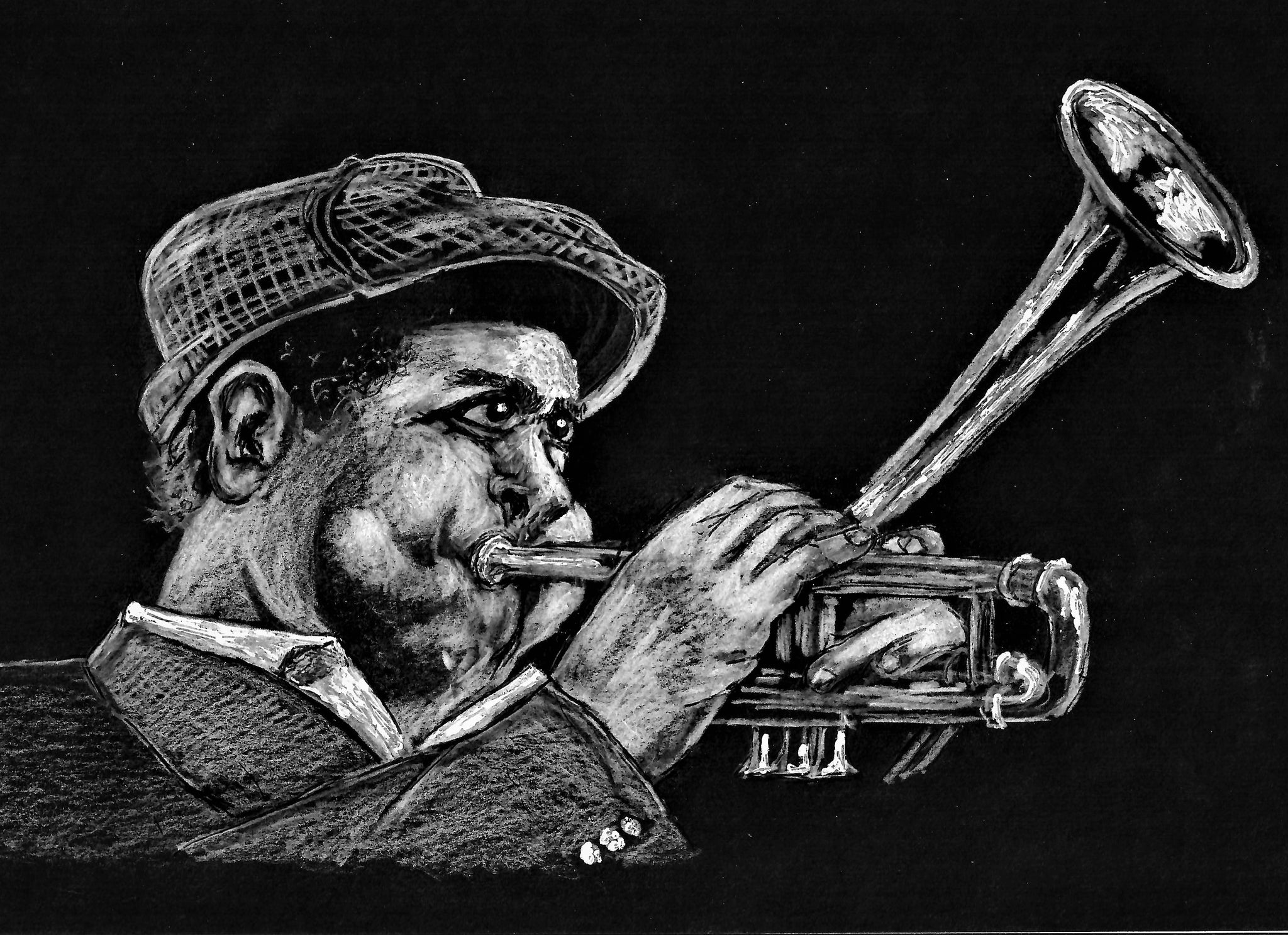 Musician - Jazz Trumpet with Trombone Slide Player