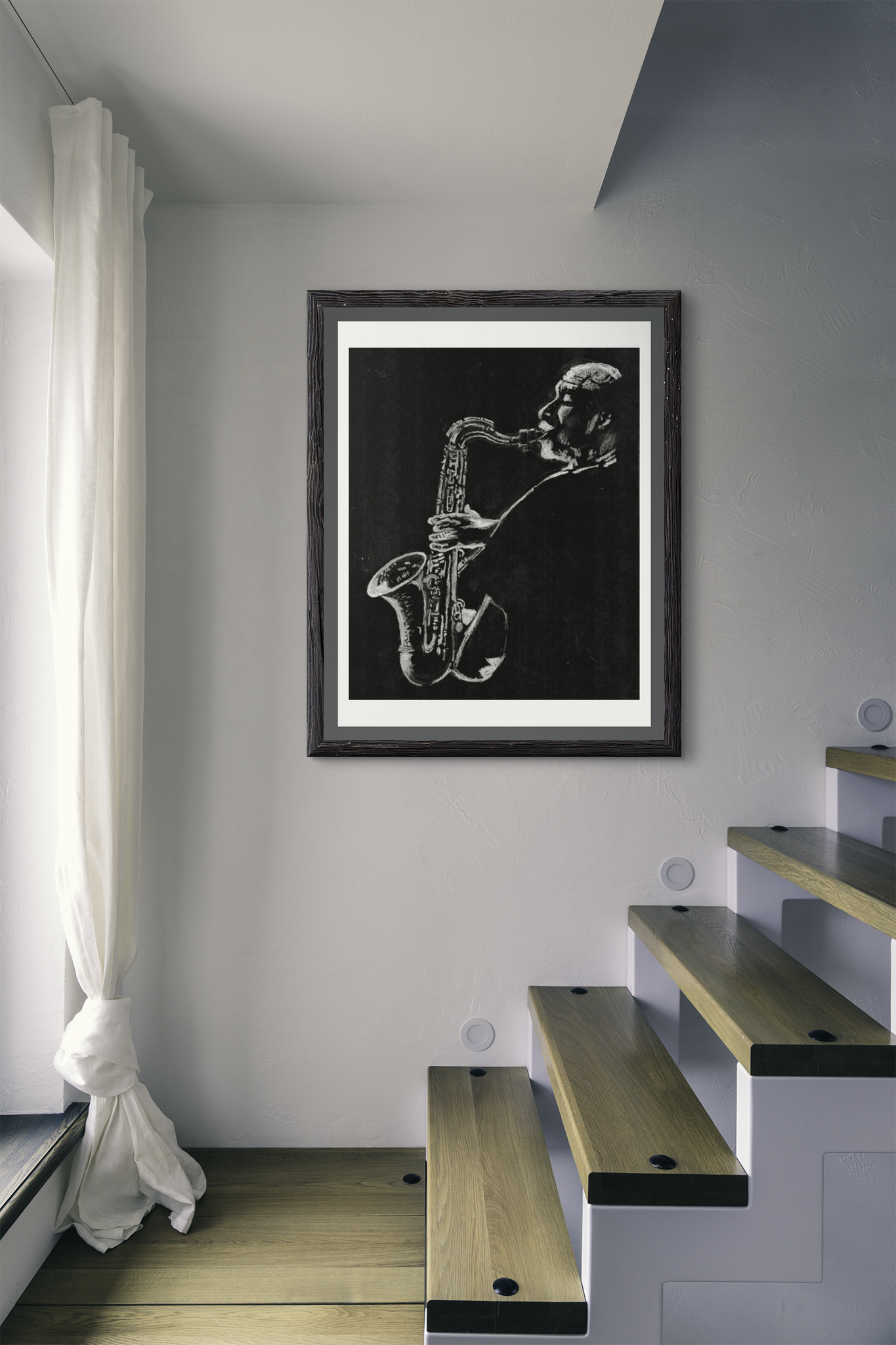 Musician - Jazz Saxophone Sillouette, New Orleans Jazz Artist